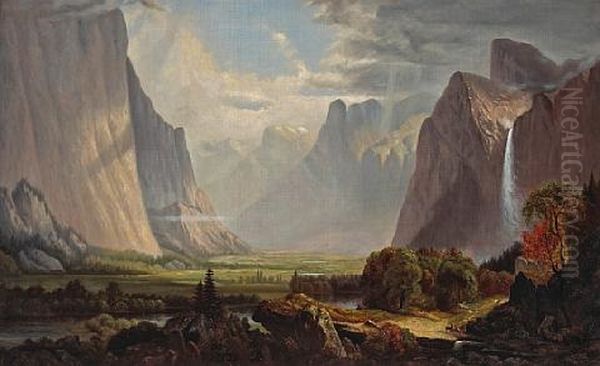 A View Of Yosemite Valley - view 1