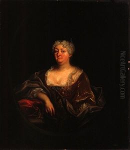 Portrat Einer Dame by Christian Phillipe von Bentum