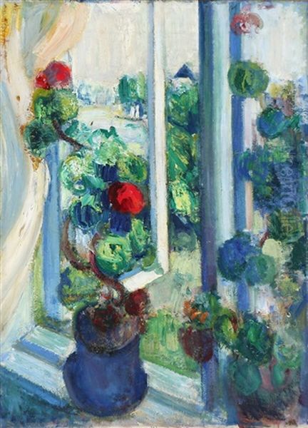 Flowers In A Window - view 1