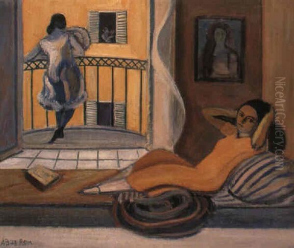 Interieur Mit Zwei Frauen - view 1