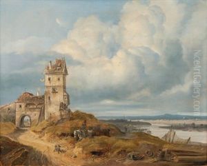 Landscape With Customs Station
