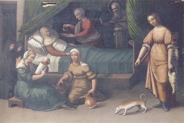 The Birth Of The Virgin - view 1