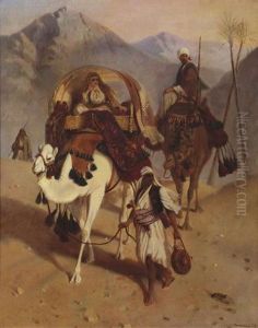 In The Desert, Sinai by Joseph Austin Benwell