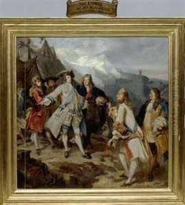 Kurfurst Max Emanuel Belagert Die Festung Von Carmagnola Im Piemont 1691