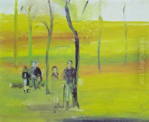 Les Enfants Au Bois De Vincennes by Christian Berard