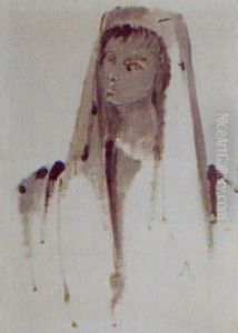 Portrait De Femme by Christian Berard