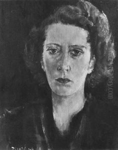 Portrait De Femme by Christian Berard