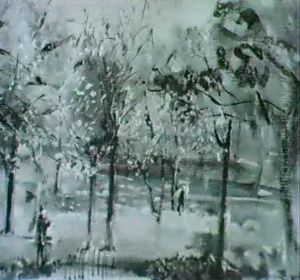 Au Bois De Vincennes by Christian Berard
