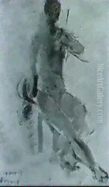 Personnage Assis - view 1