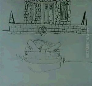Le Cabanon Des Goudes - Trois Dessins by Christian Berard