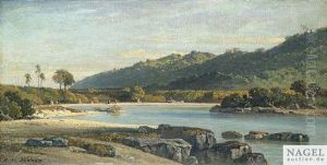 Sudlandische Flusslandschaft Sudlandische Flusslandschaft