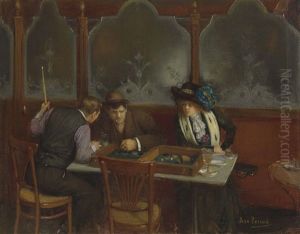 Au Cafe by Jean Beraud