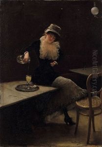 L'absinthe by Jean Beraud