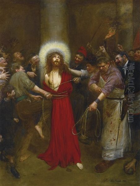 Le Christ Lie A La Colonne - view 1