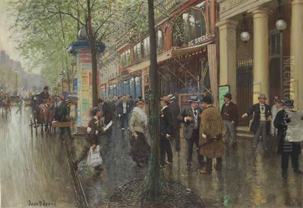 Les Grands Boulevards. Le Theatre Des Varietes - view 1