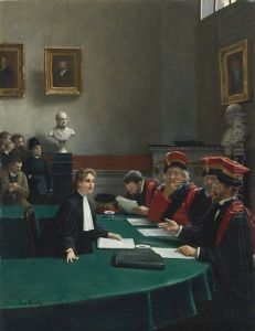 Salle D'examen De Doctorat (the Doctoral Jury)