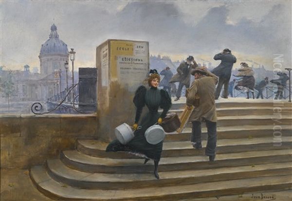 Modiste Sur Le Pont Des Arts - view 1