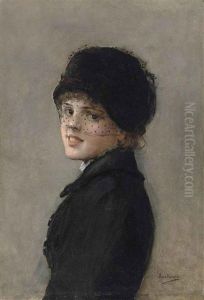 Portrait D'une Jeune Parisienne
