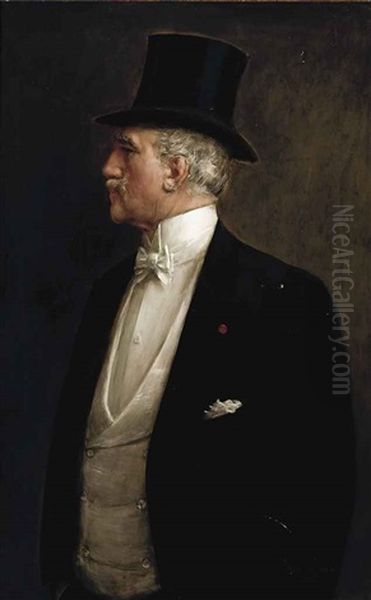 Self Portrait In Evening Dress - view 1