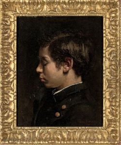 Portrait De Jeune Garcon by Jean Beraud