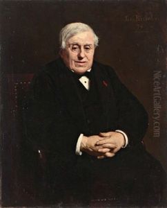 Portrait D'homme by Jean Beraud