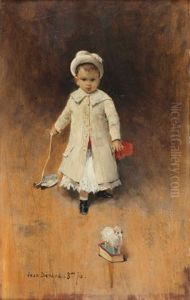 L'enfant Aux Jouets by Jean Beraud