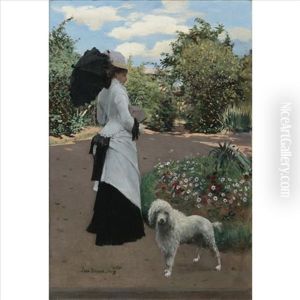 La Boule De Verre by Jean Beraud