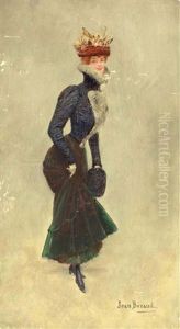Une Jeune Parisienne by Jean Beraud