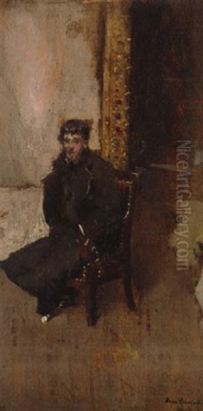 The Artist In His Studio - view 1