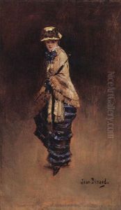 Young Parisienne by Jean Beraud