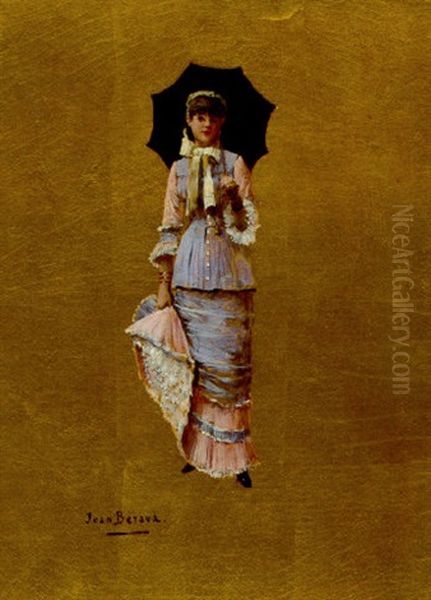 Lady With An Umbrella - view 1