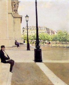 Reverie, L'arc De Triomphe by Jean Beraud