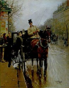 Home, Driver! by Jean Beraud