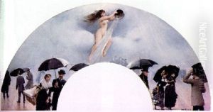 An Allegory Of Rain by Jean Beraud