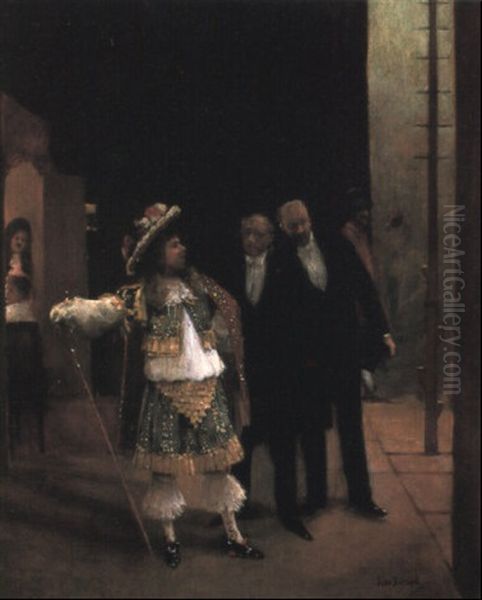 Coquelin L'ain, Dans 'le Bourgeois Gentilhomme' De Moliere - view 1