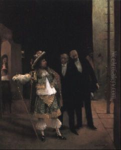 Coquelin L'ain, Dans 'le Bourgeois Gentilhomme' De Moliere by Jean Beraud