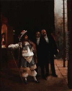 Coquelin Aine Dans 'le Bourgeois Gentilhomme' De Moliere by Jean Beraud