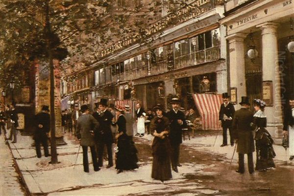 Theatre Des Varietes, Le Boulevard Montmartre, Paris - view 1