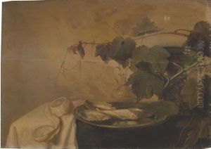 A Still Life With Oysters And A Lemon