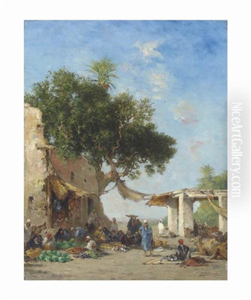 An Arab Market - view 1