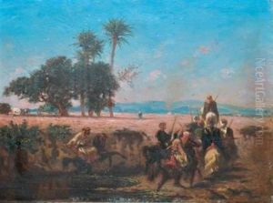 Le Gue Du Seyfous Pres De Damas, Syrie