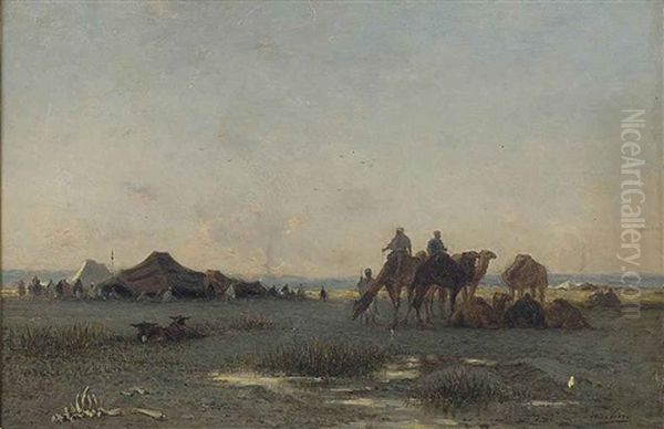 A Bedouin Encampment - view 1