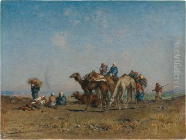 Rast Der Karawane - view 1
