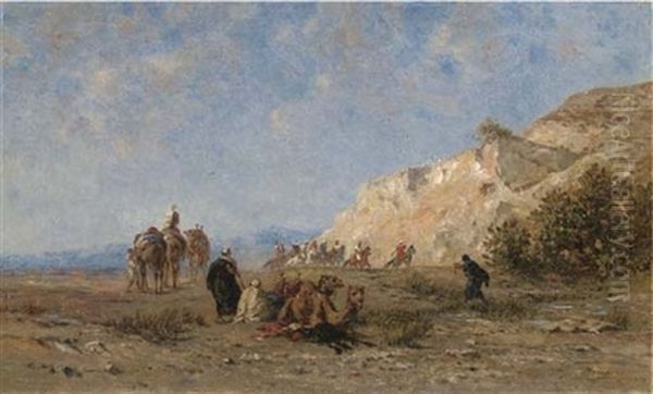 A Rest In The Desert - view 1