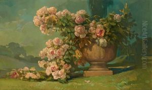 Vasque Garnie De Roses Vasque Garnie De Roses