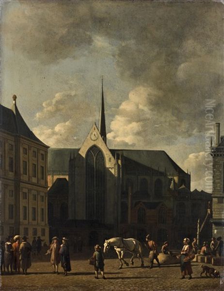 La Place Du Dam Animee, Amsterdam - view 1