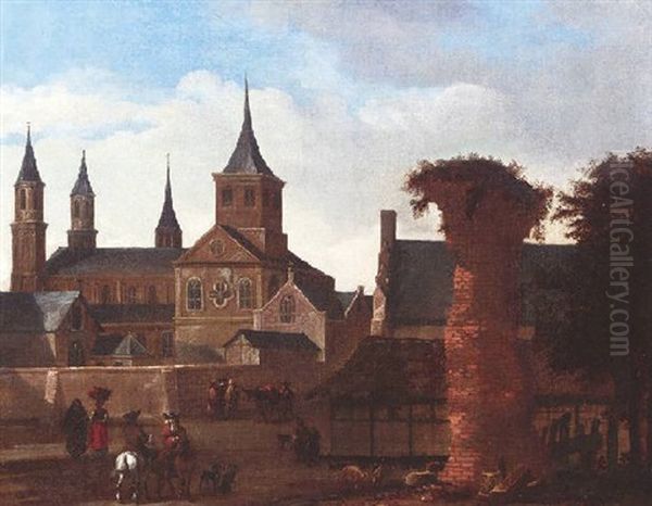 Blick Auf St. Kunibert In Koln - view 1