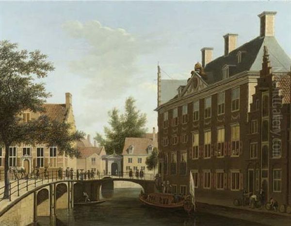 The Oudezijds Heerenlogement On The Oudezijdsvoorburgwal, Amsterdam - view 1