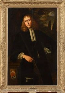 Portrait D'un Gentilhomme De Zelande Avec Son Fusil De Chasse