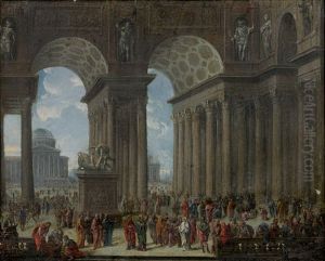 Saint Pierre Et Saint Paul A Rome by Jean-Georges Berdot